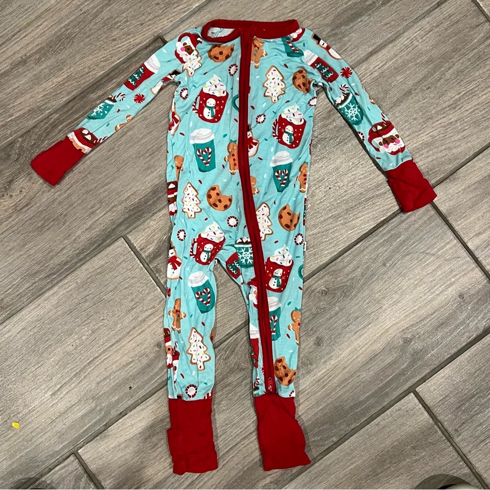 Little Sleepies “Peppermint Mocha” Zippy